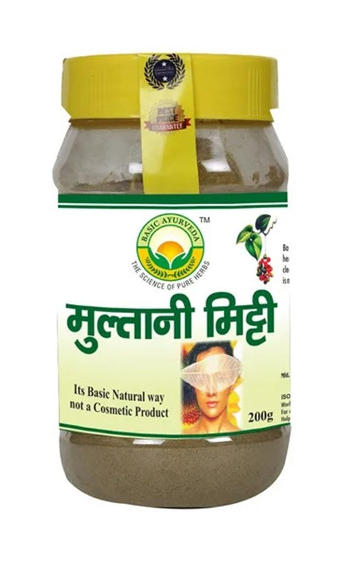 Basic Ayurveda Multani Mitti 200 gm