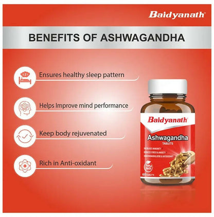 Baidyanath Kolkata Ashwagandha Tablets