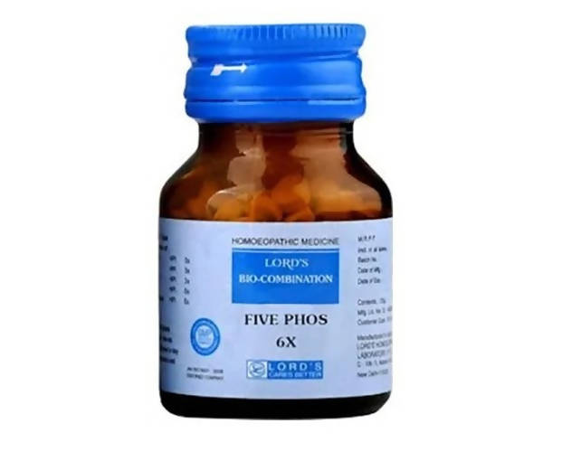 Lord's Homeopathy Five Phos Biocombination Tablets