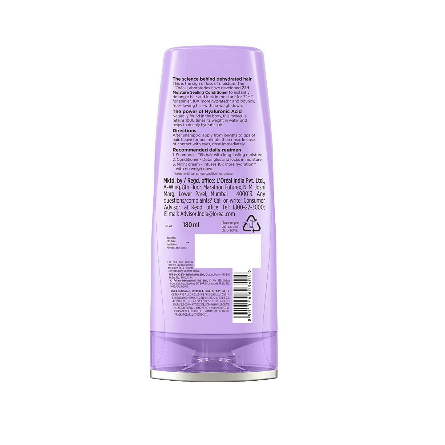 L'Oreal Paris 72H Moisture Sealing Conditioner