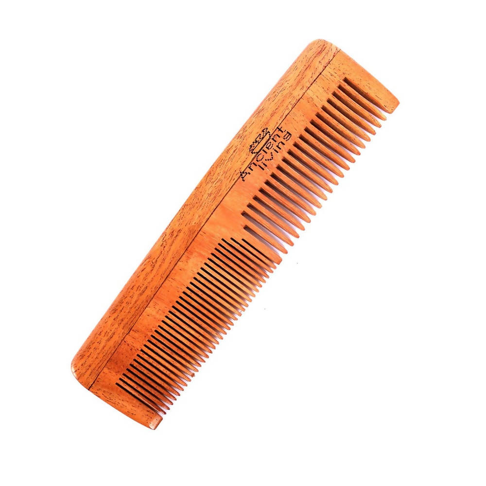 Ancient Living Neem Wood Comb 2 in 1 Model TrueCure