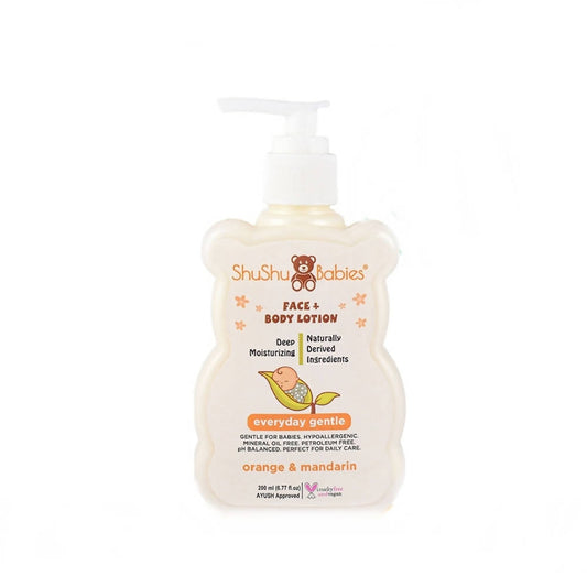 ShuShu Babies Face + Body Lotion Orange & Mandarin, Australia, Canada 