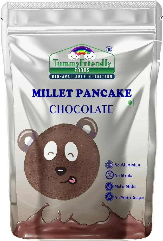 TummyFriendly Foods Aluminium-Free Millet Pancake Mix Chocolate, Australia, Canada 