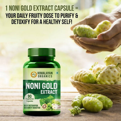 Himalayan Organics Noni Gold Extract Vegetarian Capsules