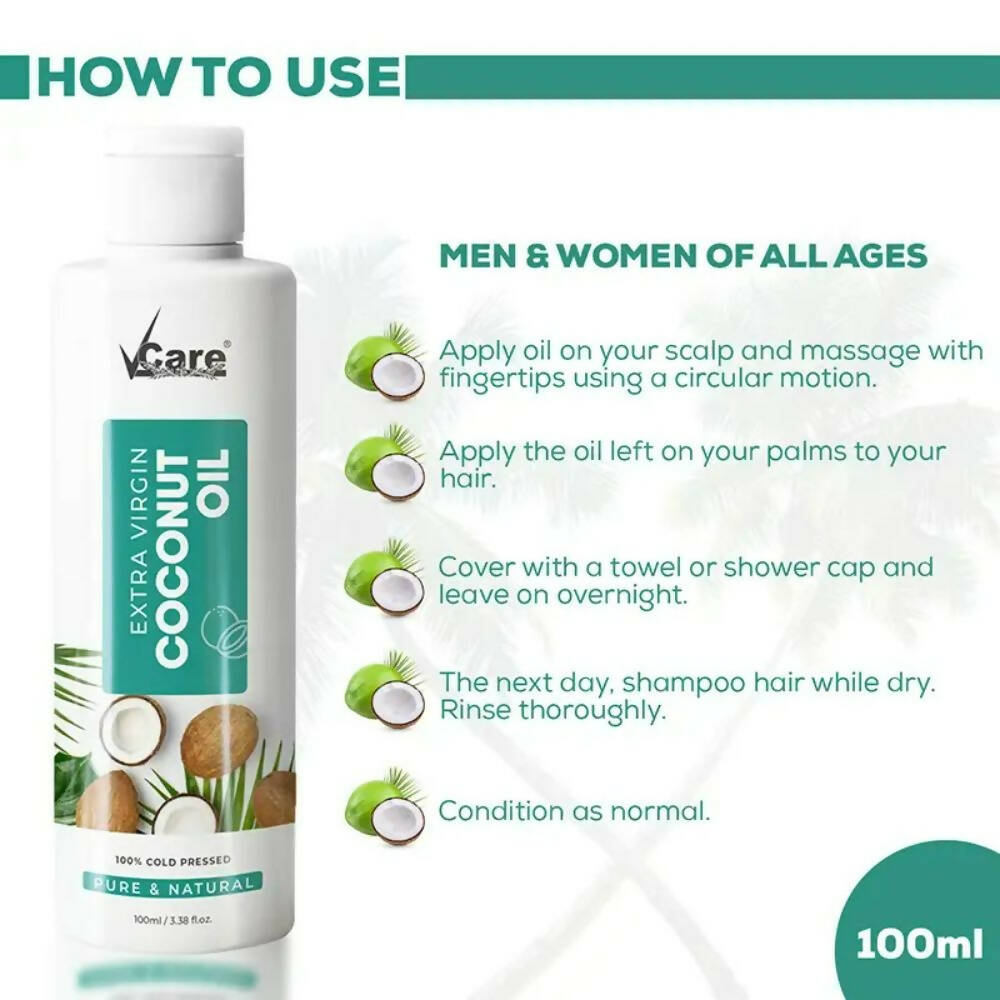 VCare Cold Pressed Extra Virgin Coconut Oil