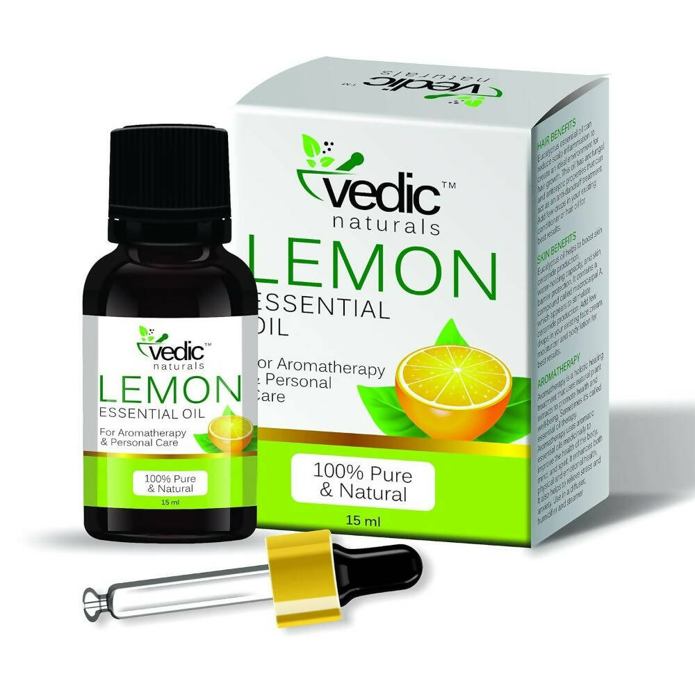 Vedic Naturals Lemon Essential Oil