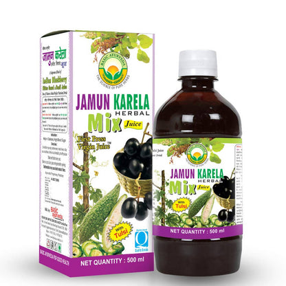 Basic Ayurveda Jamun Karela Herbal Mix Juice