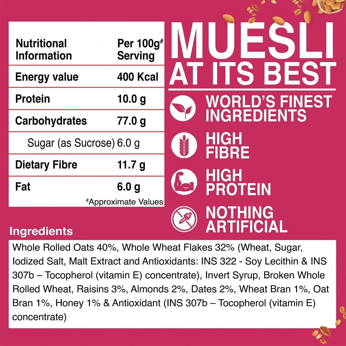 Bagrry's Swiss Style Muesli