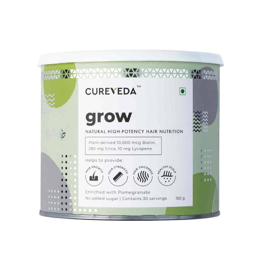 Cureveda Grow Plant Biotin Advanced Hair Nutrition  