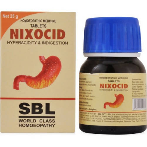 SBL Homeopathy Nixocid Tablets TrueCure