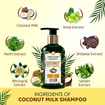 Himalayan Organics Coconut Milk Shampoo