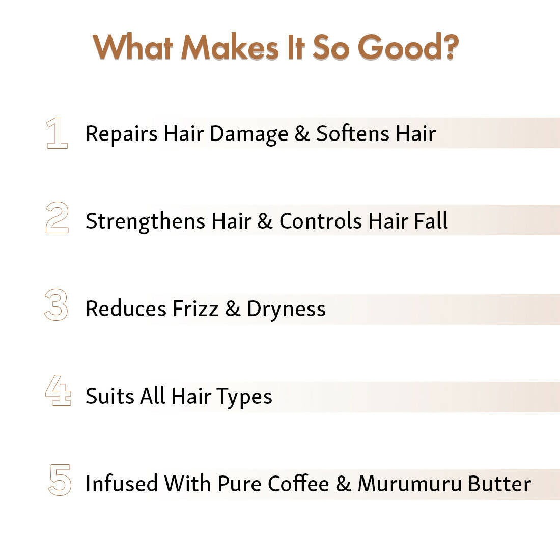 mCaffeine Naked & Raw Latte Coffee Hair Mask