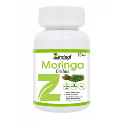 Zindagi Moringa Oleifera Capsules TrueCure