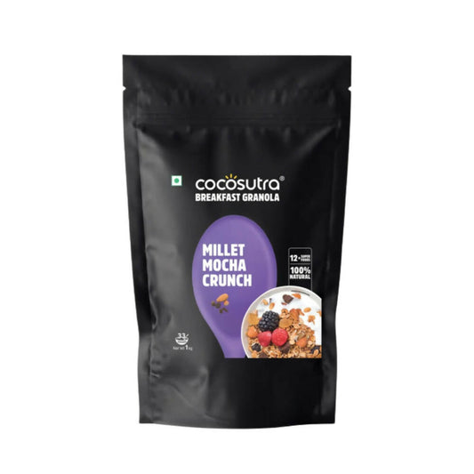 Cocosutra Millet Mocha Crunch Breakfast Granola TrueCure