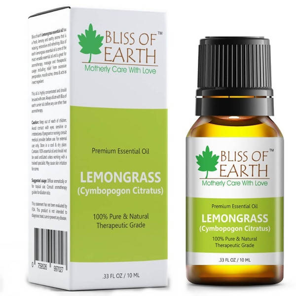 Bliss of Earth Premium Essential Oil Lemongrass 