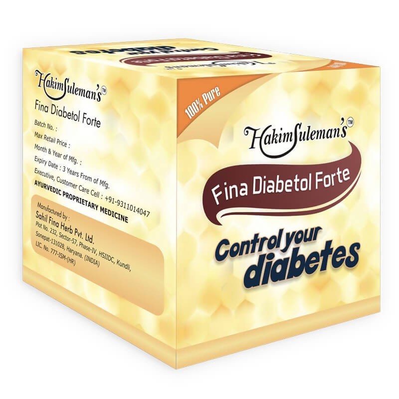 Hakim Suleman's Fina Diabetol Forte Capsules