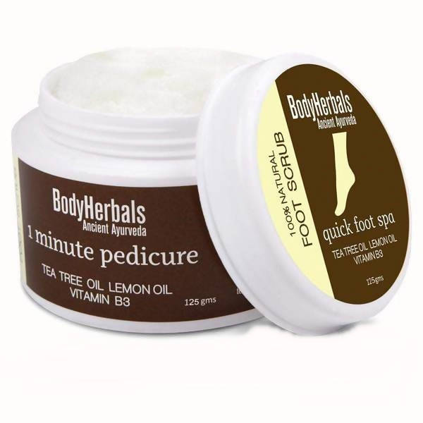 BodyHerbals 1 minute pedicure, Foot Scrub