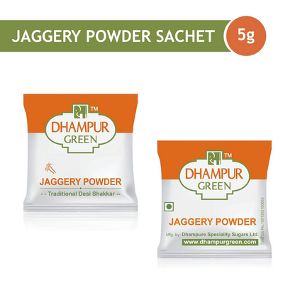 Dhampur Green Jaggery Powder Sachets