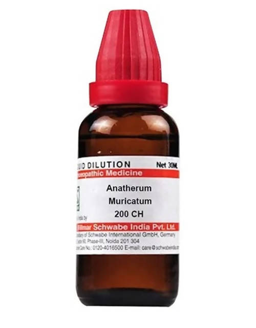 Dr. Willmar Schwabe India Anatherum Muricatum Dilution