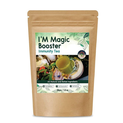 Brown & White I'M Magic Booster Immunity Tea