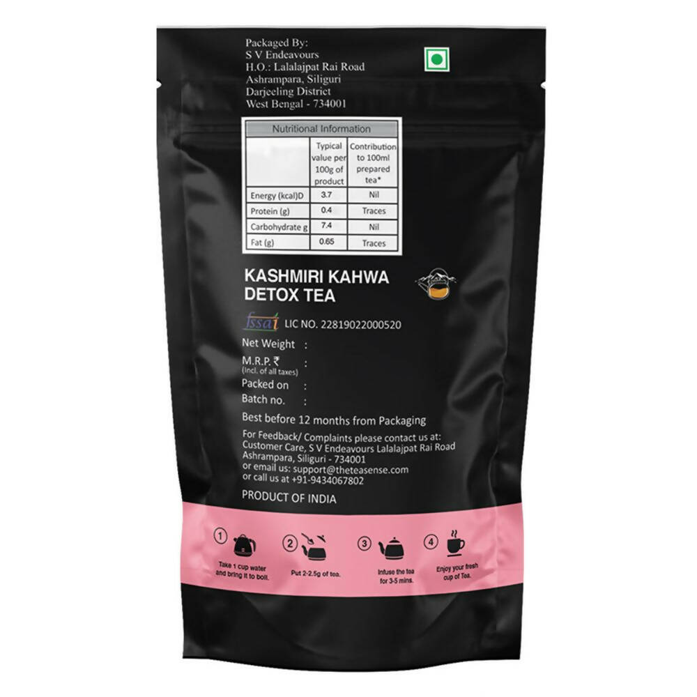 Tea Sense Kashmiri Kahwa Detox Green Tea