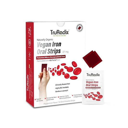 Truradix Vegan Iron Oral Strips TrueCure