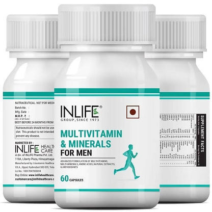 Inlife Multivitamin And Minerals Tablets For Men