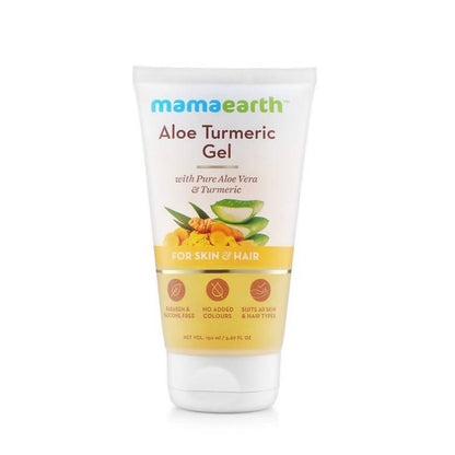 Mamaearth Aloe Turmeric Gel For Skin & Hair