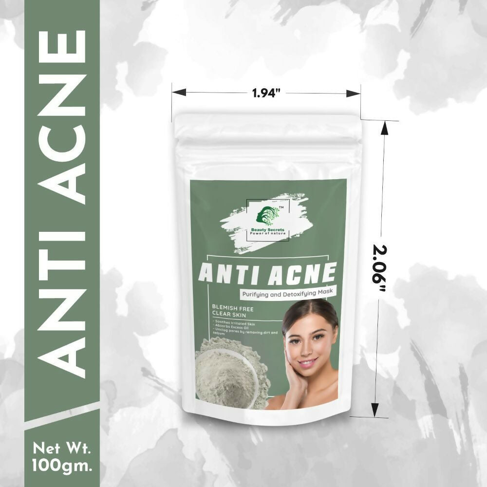 Beauty Secrets Anti Acne Face Mask