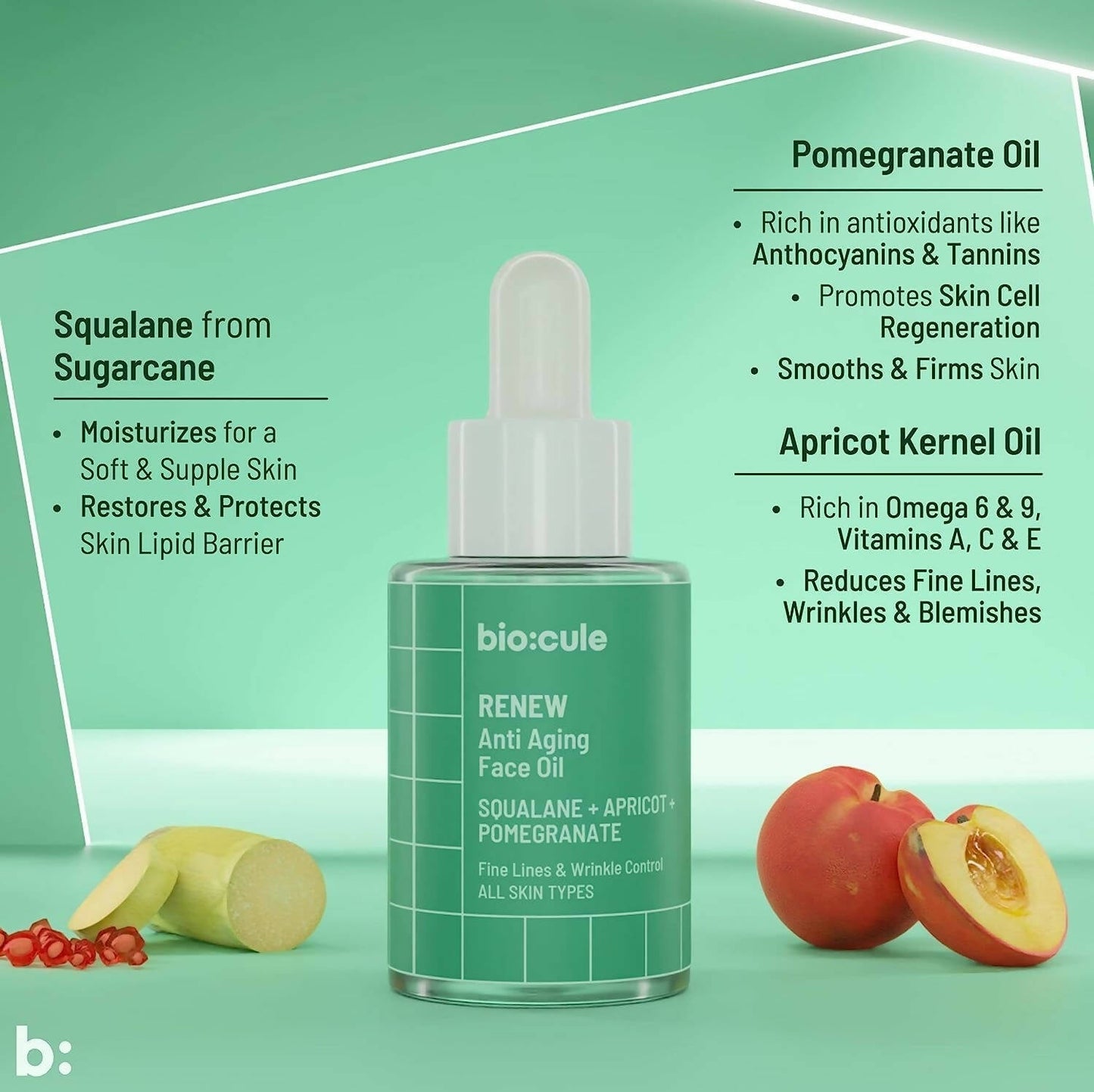 Biocule Renew Anti Aging Face Oil