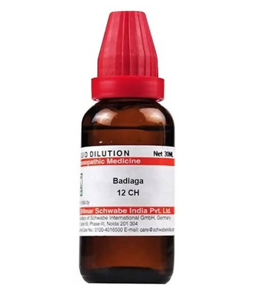 Dr. Willmar Schwabe India Badiaga Dilution