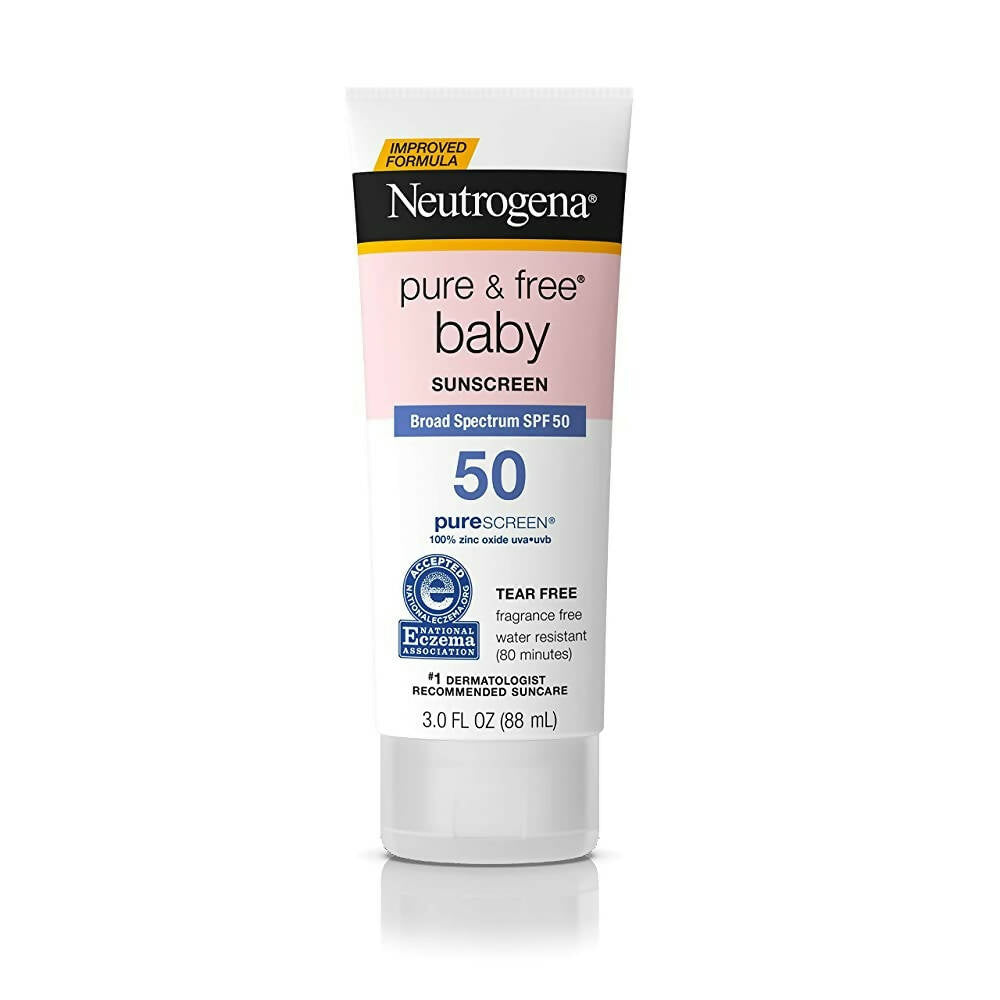 Neutrogena Pure & Free Baby Sunscreen Broad Spectrum SPF 50, Australia, Canada 