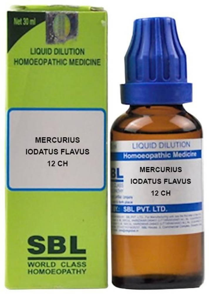 SBL Homeopathy Mercurius Iodatus Flavus Dilution