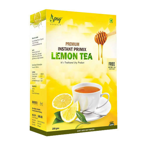 Spag Herbals Instant Premix Lemon Tea Powder TrueCure