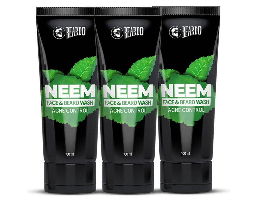 Beardo Neem Face Wash & Beard Wash Acne Control TrueCure