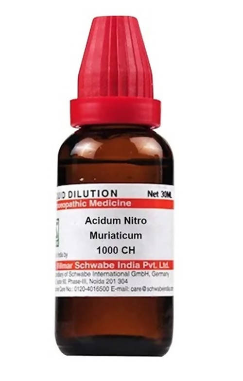 Dr. Willmar Schwabe India Acidum Nitro Muriaticum Dilution