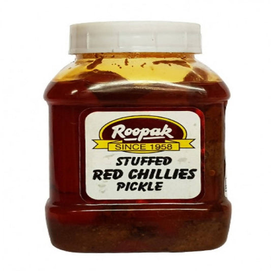 Roopak Stuffed Red Chillies Pickle TrueCure