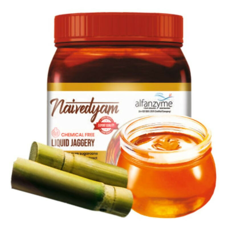 Naivedyam Chemical Free Liquid Jaggery - Jar