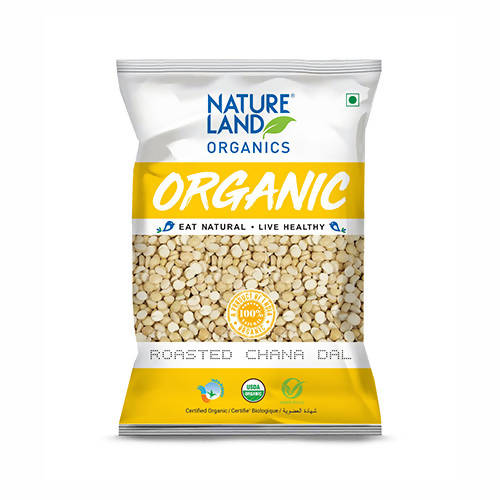 Nature Land Organics Roasted Chana Dal TrueCure