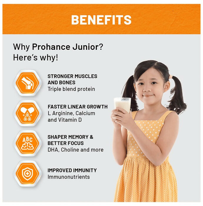 Prohance Junior Nutritional Formula for Kids - Vanilla Flavor