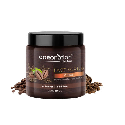 Coronation Herbal Coffee Face Scrub 