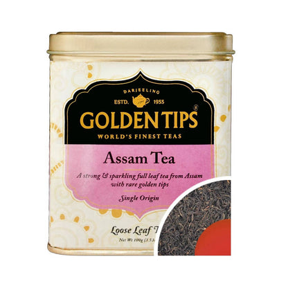 Golden Tips Assam Tea Tin Can TrueCure