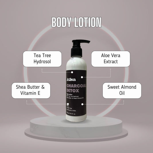 Atisa Charcoal Detox Body Lotion