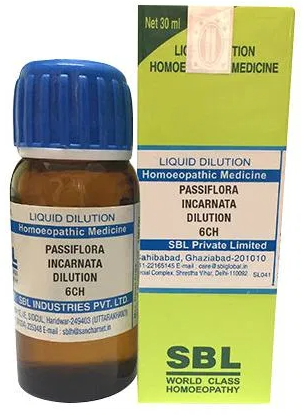 SBL Homeopathy Passiflora Incarnata Dilution TrueCure