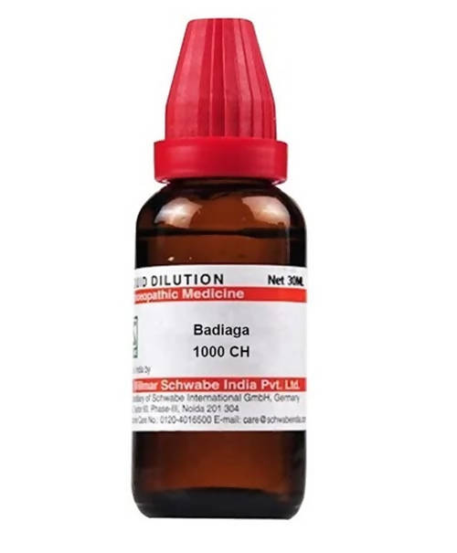 Dr. Willmar Schwabe India Badiaga Dilution