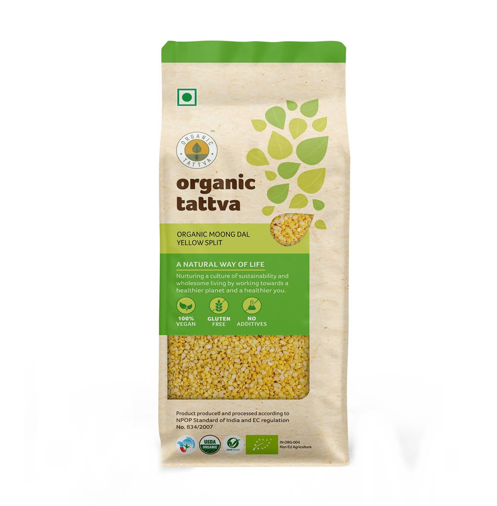 Organic Tattva Moong Dal Yellow Split