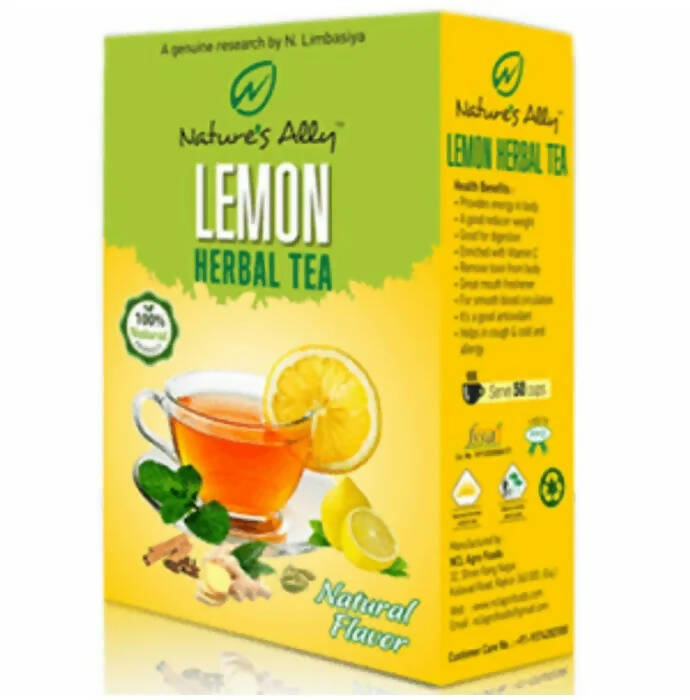 Natures Ally Lemon Herbal Tea TrueCure