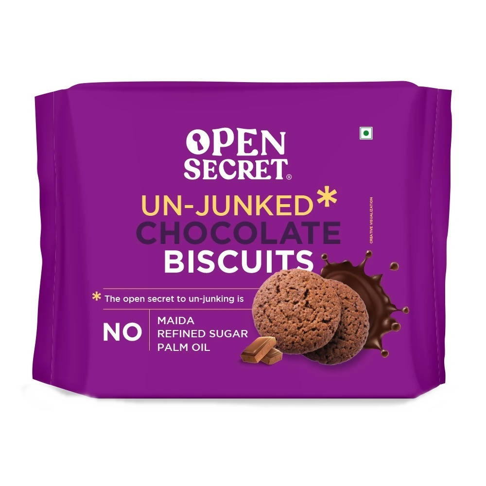 Open Secret Un-Junked Chocolate Biscuits TrueCure