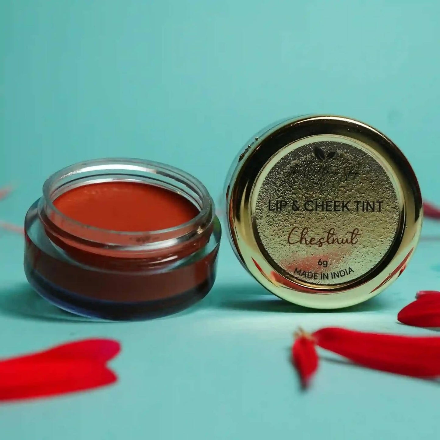 The Wellness Shop Lip & Cheek Tint (Chestnut) Lip Balm