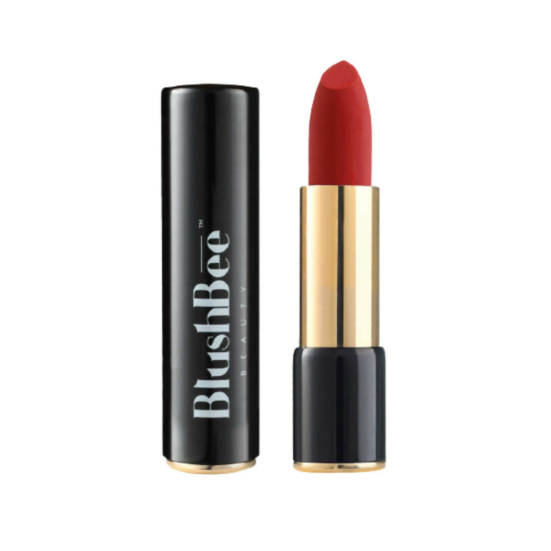 BlushBee Organic Beauty Lip Nourishing Vegan Lipstick Party Red TrueCure